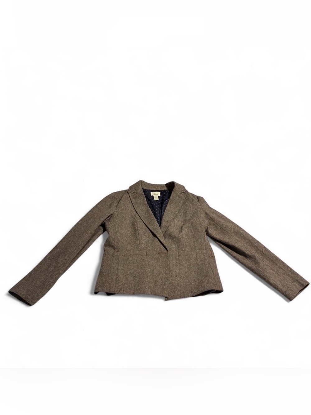 Vintage Levi’s Wool Blend Brown Women’s Blazer Jacket - size L